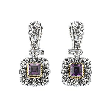 Ladies Fashion Gemstone Earrings