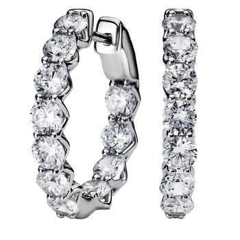 In/Out Diamond Hopp Earrings