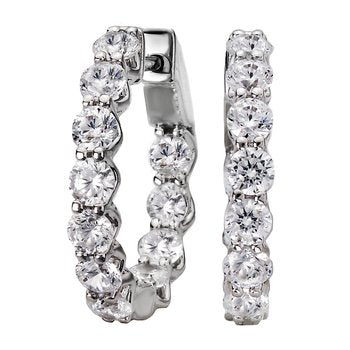 In/Out Diamond Hopp Earrings