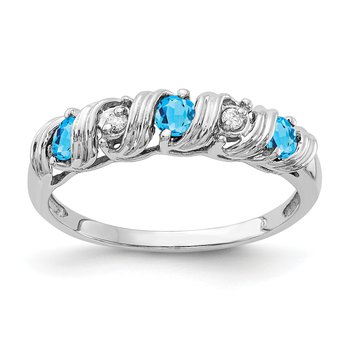 14k White Gold AA Diamond ring