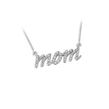 14K White Gold Necklace 658620 Diamond 0.20 Ctw