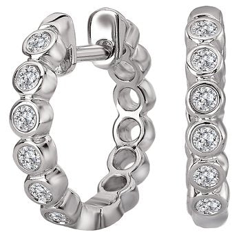 Ladies Fashion Diamond Earrings