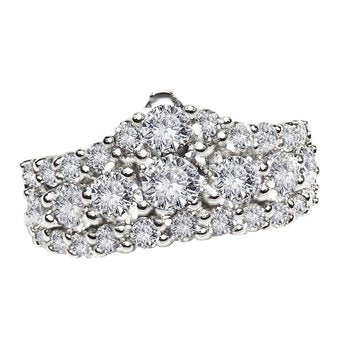 Diamond Crown Fashion Ring
