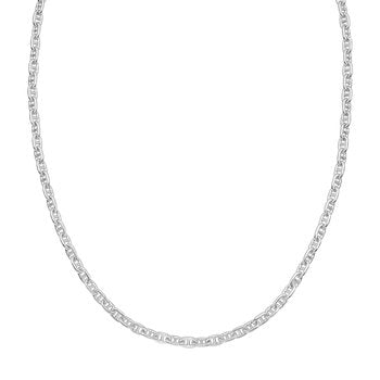 Silver 4.35mm Anchor Chain