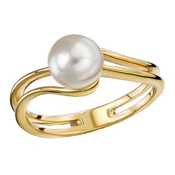 Ladies Fashion Pearl Ring