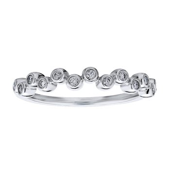 TriUnity™ 14K Yellow Gold Zig Zagging Bezel Set 0.15 Ctw