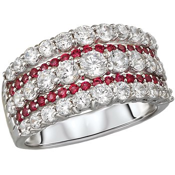Ladies Diamond Fashion Ring