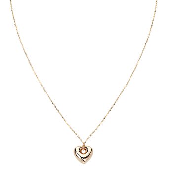 Italian 14kt Gold Heart Necklace
