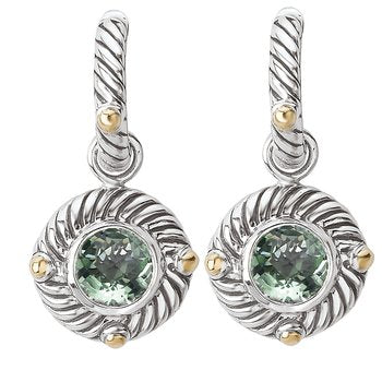 Ladies Fashion Gemstone Earrings