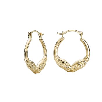 Ladies Fashion Hoop Earrings