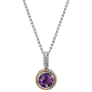 Ladies Fashion Gemstone Necklace