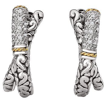 Ladies Fashion Diamond Earrings