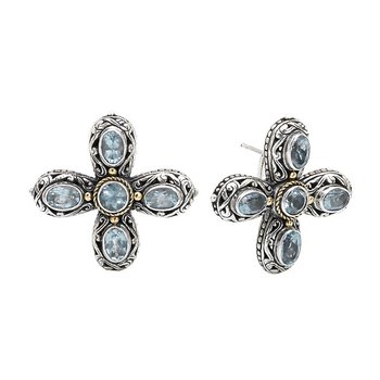 Ladies Fashion Cross Earrings