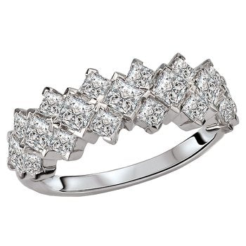 Princess Cut Diamond Fashion Ring