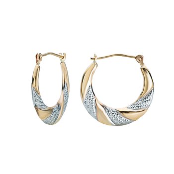 Ladies Fashion Hoop Earrings