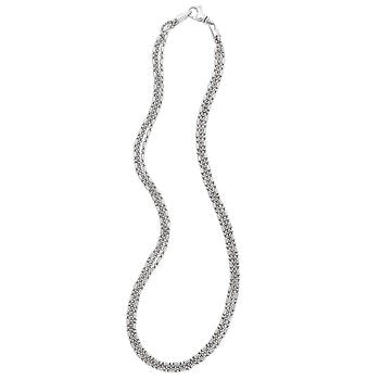 Sterling Silver Triple Chain