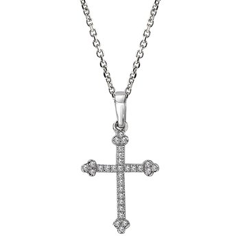 Diamond Cross Pendant