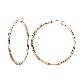 Ladies Fashion Hoop Earrings