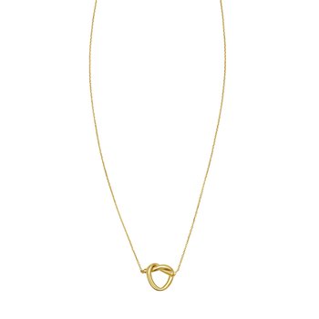 14K Love Knot Necklace