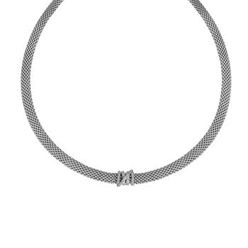 Sterling Silver 17in Polished Necklace