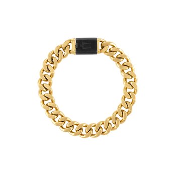 Bulova Stainless Steel Classic Jewelry Mens Bracelet