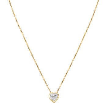 Diamond Hear Shaped Diamond Necklace