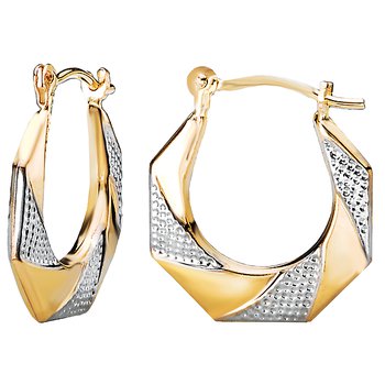 Ladies Fashion Hoop Earrings