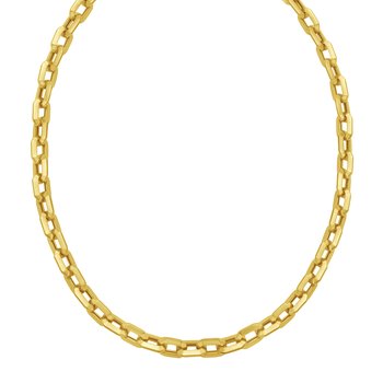 14K Faceted Octagonal Link Chain