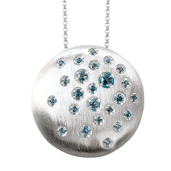 Ladies Fashion Gemstone Pendant