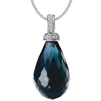 Ladies Fashion Gemstone Necklace