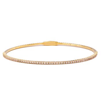 Diamond Bangle Bracelet