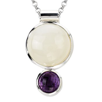 Ladies Gemstone Pendant